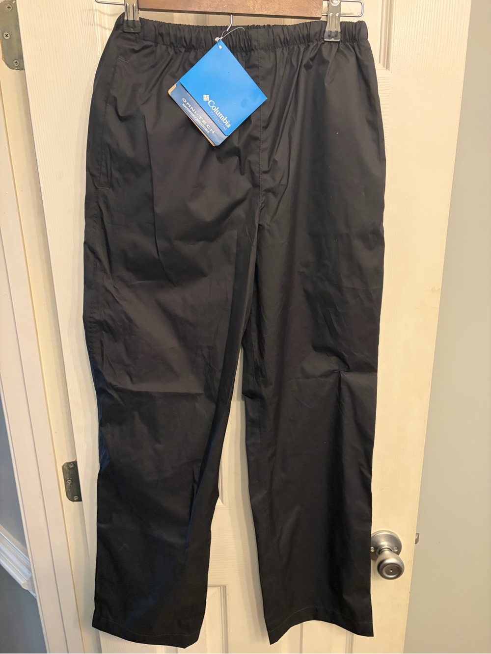 Columbia Kid’s Black Lightweight Rain Pants NWT